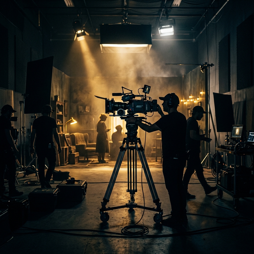 Sparkline Studios production set